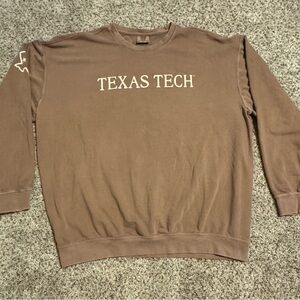 Comfort Colors Brown Crewneck Pullover